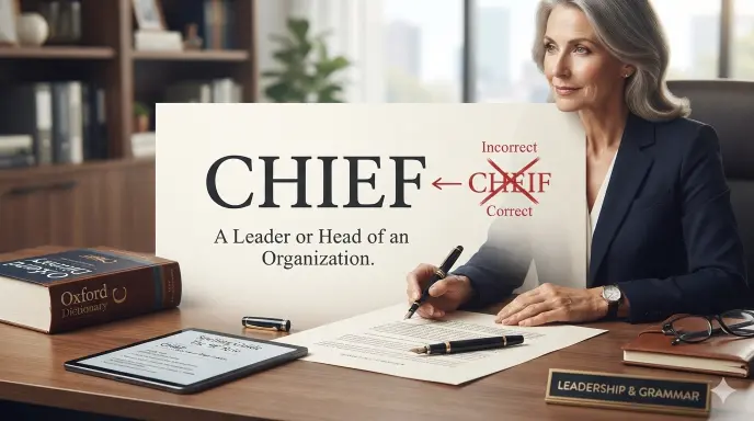 Chief or Cheif