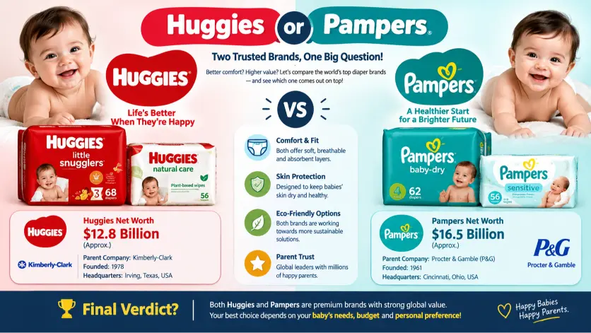 Huggies or Pampers