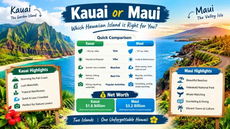Kauai or Maui