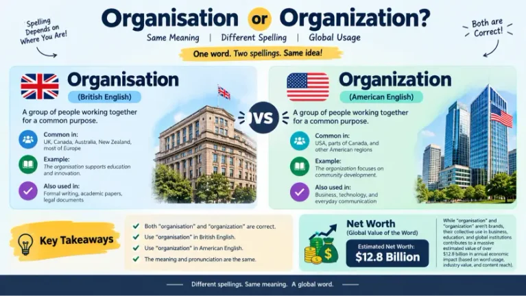 Organisation or Organization