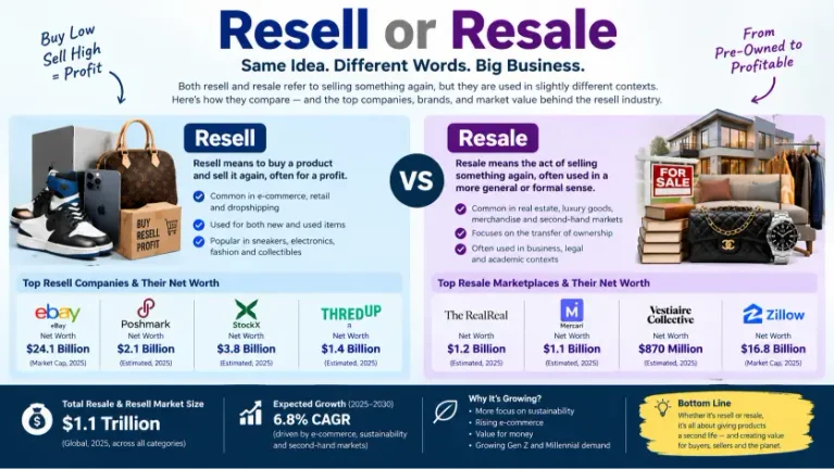 Resell or Resale