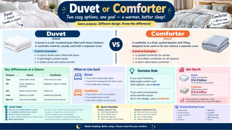 Duvet or Comforter