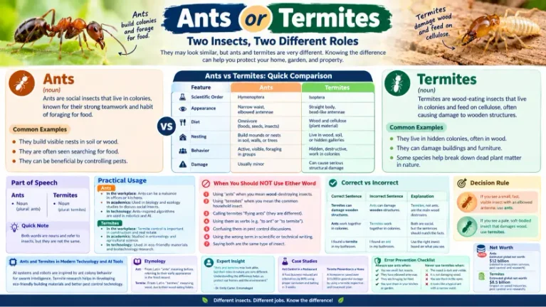 Ants or Termites