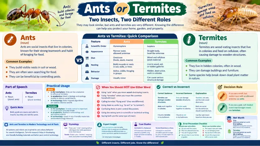 Ants or Termites