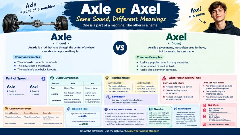 Axle or Axel