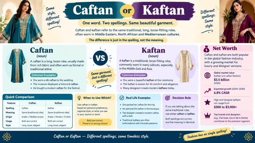 Caftan or Kaftan