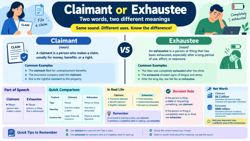 Claimant or Exhaustee