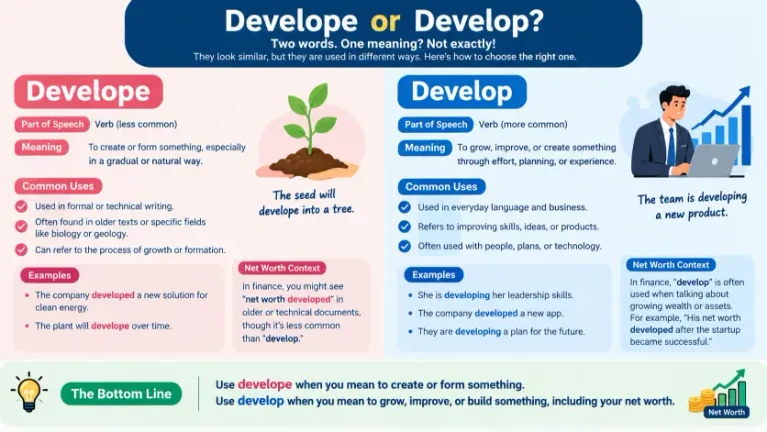 Develope or Develop
