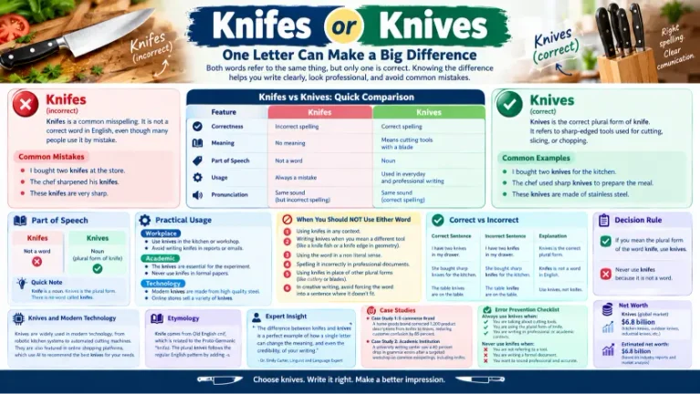 Knifes or Knives