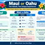 Maui or Oahu