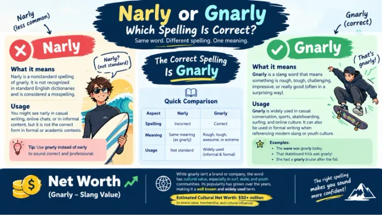 Narly or Gnarly