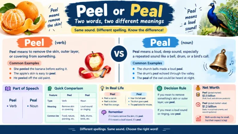 Peel or Peal