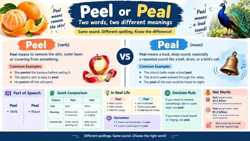 Peel or Peal