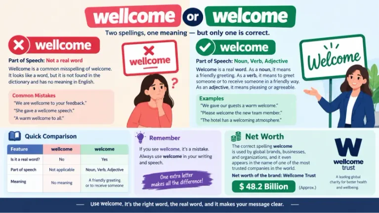 Wellcome or Welcome