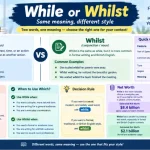 While vs Whilst
