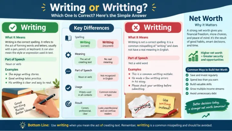 Writing or Writting